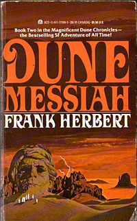 Dune Messiah Book Cover